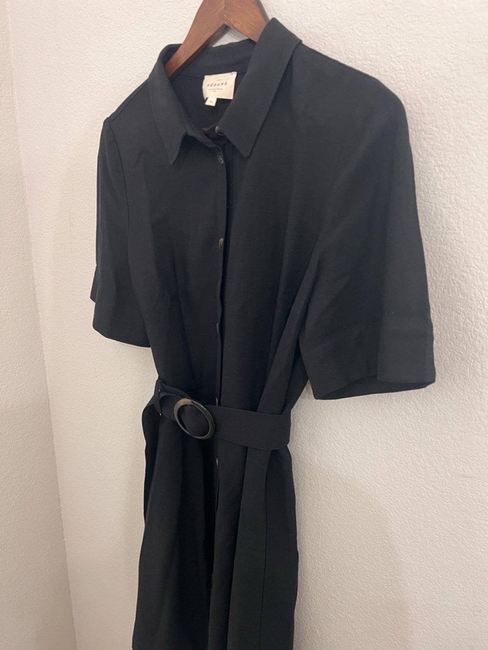 Sézane Gemini Dress like new  w/belt - Picture 6 of 9